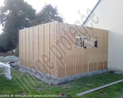 Janvier Constructions Bois - Trégastel - Extension ossature bois CAOUENNEC 22